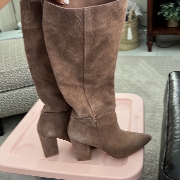 Steve Madden suede knee high boots - Picture 3 of 4